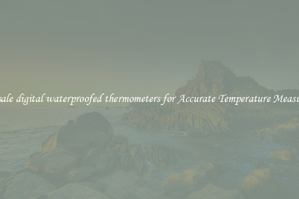 Wholesale digital waterproofed thermometers for Accurate Temperature Measurement