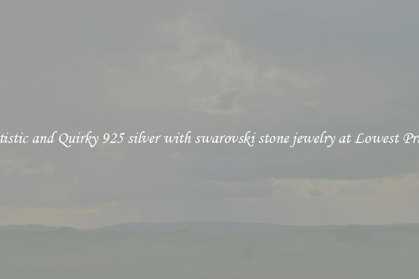 Artistic and Quirky 925 silver with swarovski stone jewelry at Lowest Prices